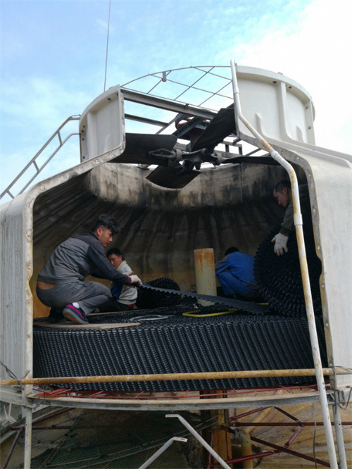 圓形<a href=http://www.wangkuandian.cn/tags21_0.html target=_blank class=infotextkey>冷卻塔填料</a>更換